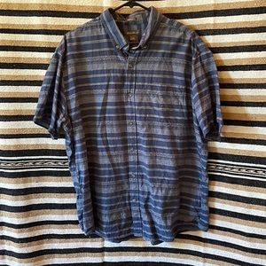 Eddie Bauer Men’s Short-Sleeve Button-Down, XL